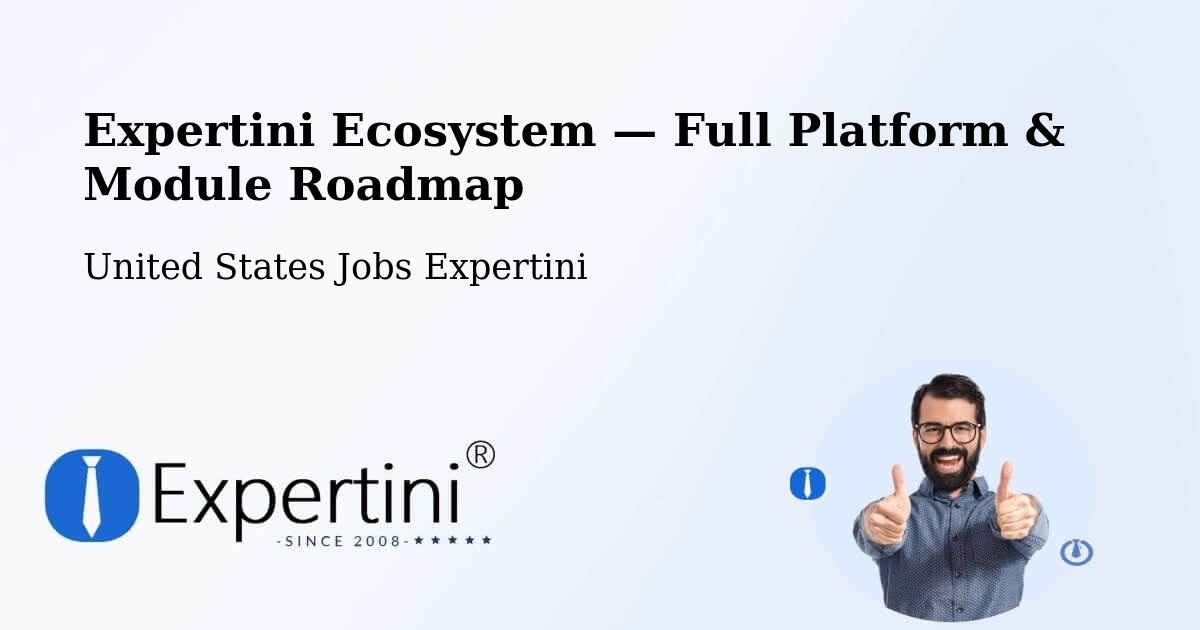 Expertini Ecosystem — Full Platform & Module Roadmap – State College